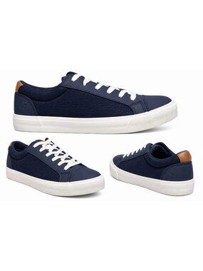 Lucky Brand Navy Blue Scott Lace-Up Sneakers Men's Size 9 US Brand New